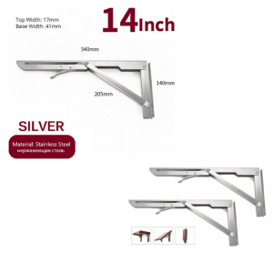 Bisagras Escuadra Soporte Estante Repisa Plegable